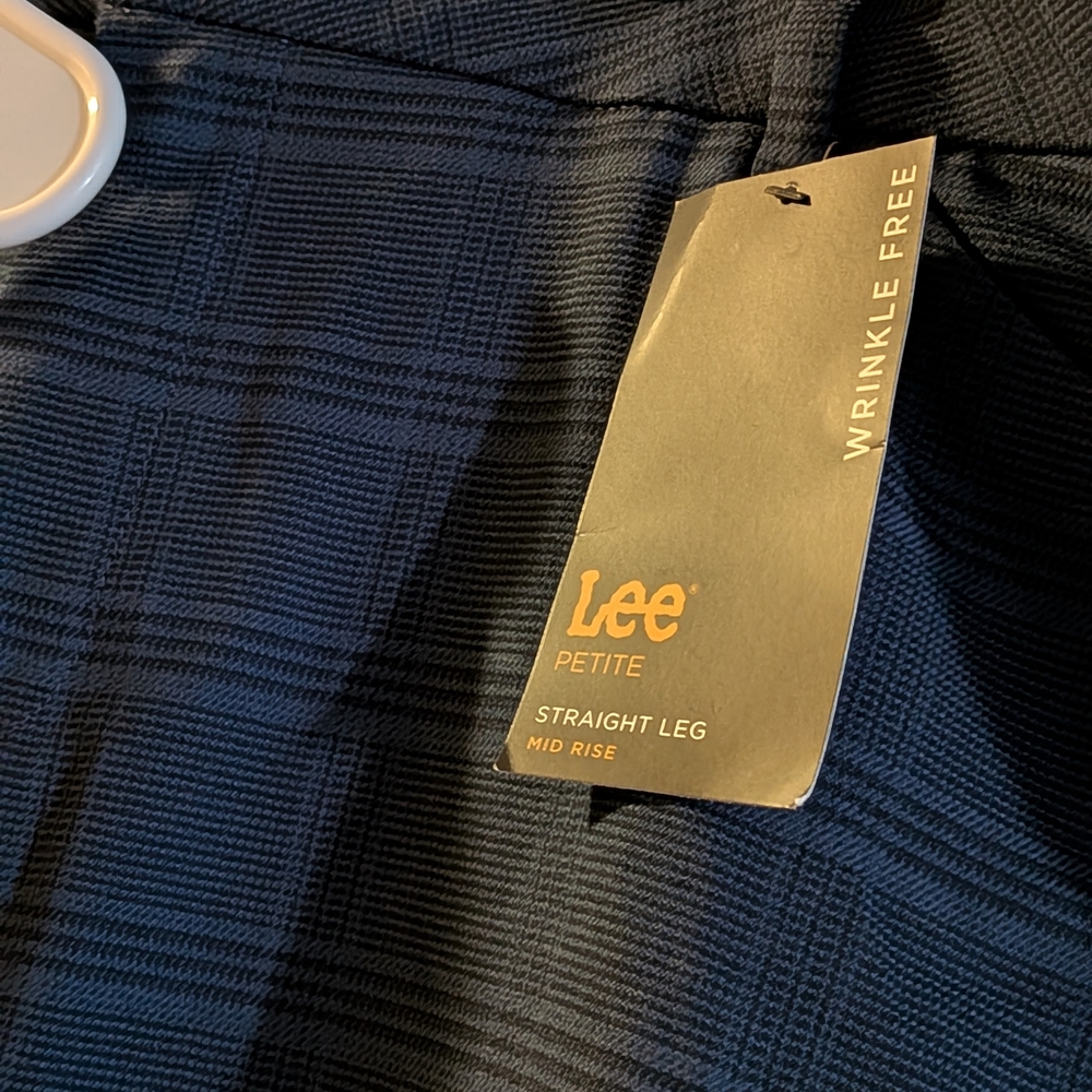 Lee Petite Straight Leg Pants